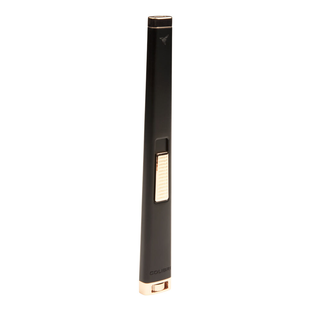Aura Flat Flame Matte Black/Rose Gold Lighter, , jrcigars